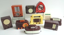 9 x alte Miniatur Radio