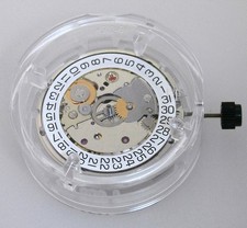 Unverbautes ETA 2824-2 Automatic Werk in Box mit Werkhalter Minutenrad Schrauben