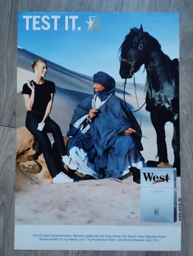 Orig reklame werbung - werbung, 1999
