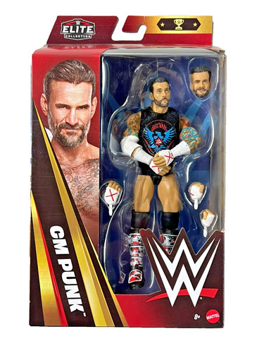Punk wwe mattel top picks - punk,