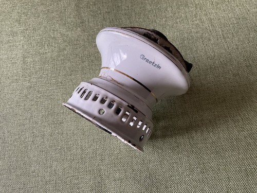 Gaslampe emaille grundkörper - emaille,