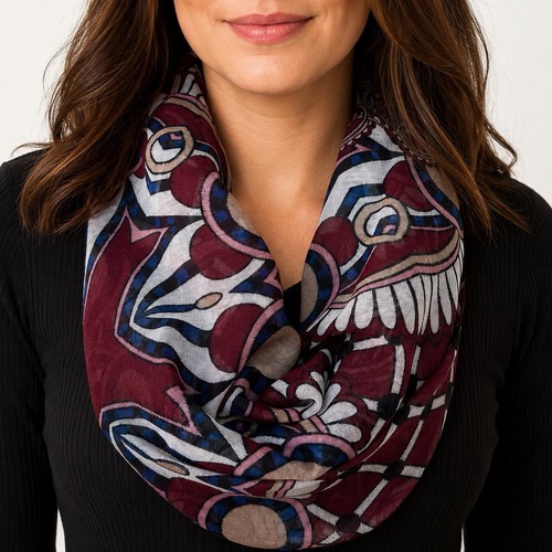Tuch loop halstuch damen - tuch,