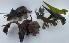 6x Dinosaurier Dinos Figuren Baby Sinclaire & Schleich Vintage Retro Set