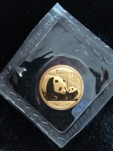 Gold china panda - china,