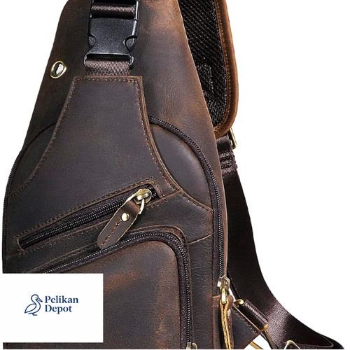 Herren brusttasche leder - brusttasche,