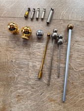 Influenzmaschine Ersatzteile – Elektroden Kugeln Stäbe Konvolut – Static Machine