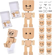 2 Stück Schüttelmann Holz