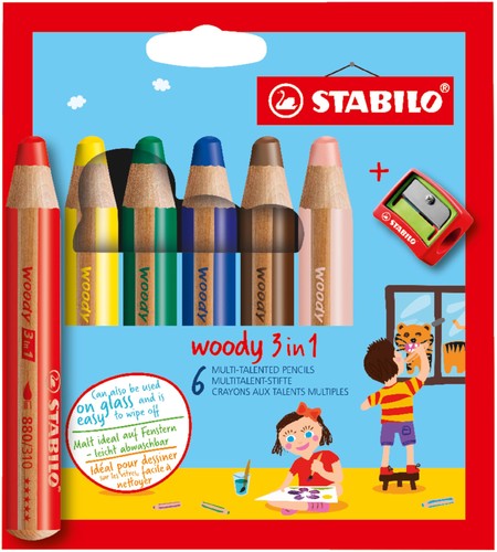 Stabilo woody 1 buntstift - stabilo,