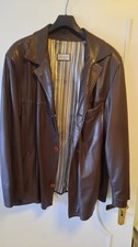 LederJacke Herren Echtleder Gr 56