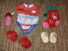 Zapf Creation Baby Born Adventskalender Weihnachten Zubehör Body Trinkflasche ❤️