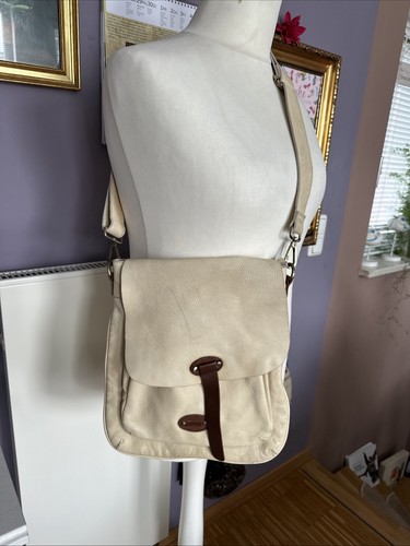 Umhängetasche leder beige - umhängetasche,
