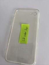 iPhone 7 8 SE Handy Phone Hülle Schutzhülle Cover Klar Clear Silikon Schutzhülle