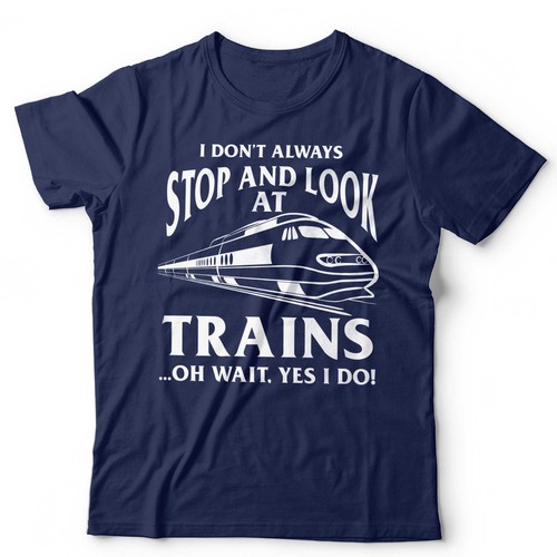 Zug shirt lustig - lustig, railfan