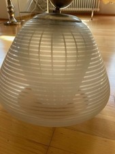 Hängelampe Glas Lampe 50er