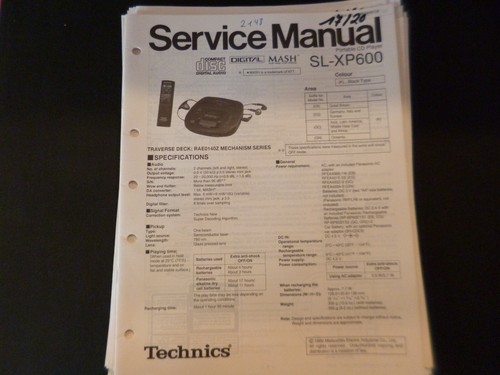 Original service manual - service,