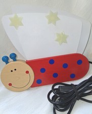 HABA Wandlampe LEUCHTKÄFER Schlummerlicht aus Holz und hitzebeständiger Folie