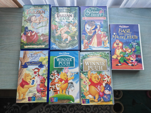 Disney vhs video kassetten - 14,