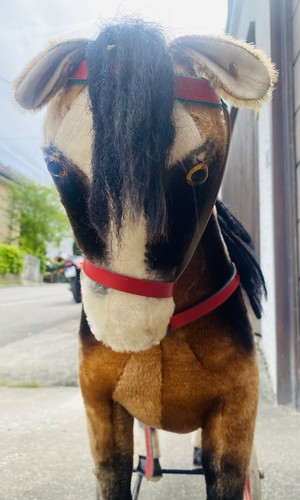 Steiff großes reitpferd - steiff,,