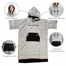 Badeponcho Unisex aus 100%