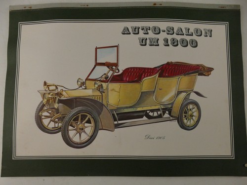 Opel auto salon 1900 1971 - um,