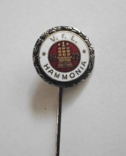 Fussball Alte SILBERNE EHRENNADEL  V.f.L. HAMMONIA 1922 , Hamburg - emailliert