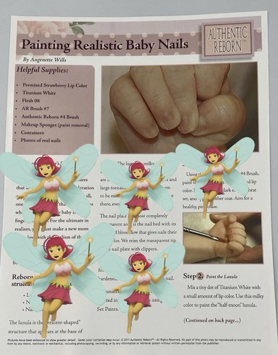 Painting baby nails tutorial - baby,