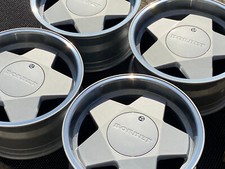 4x BORBET A 7.5x16 Zoll 5x112 Retro Felgen Mercedes W107 W116 W123 W126 W202 TÜV