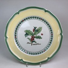 Villeroy & Boch FRENCH GARDEN Christmas Speiseteller Teller 27 cm Ilex