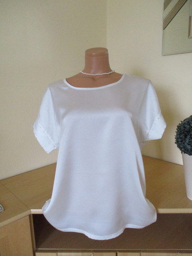 Oui damen bluse 44 - 44, weiß