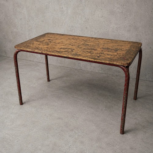 Vintage industrial schultisch - vintage,