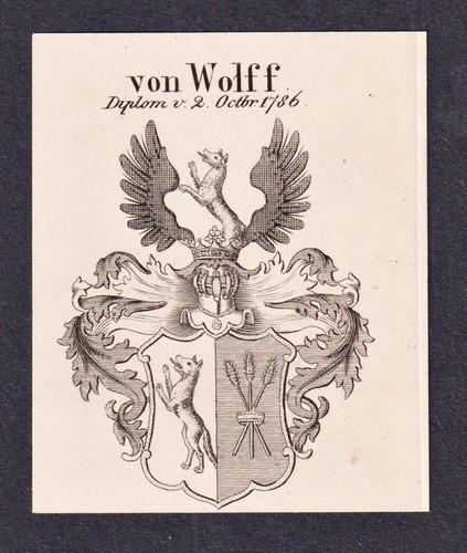 Wolff wappen coat arms - wappen,