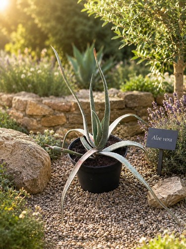 Aloe vera topf - vera, im