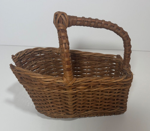 Vintage korb weinflasche - korb,