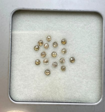 Rund Schliff Diamant Menge 16 Stück 0.91Ct 2.2mm Rund Rose Schnitt