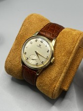 Omega Cal. 265 – Vintage 1950s Gold-Plated 33mm Hand-Winding Watch