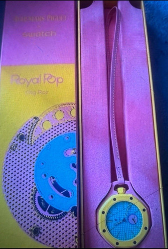 Swatch royal pop armbanduhr - royal,