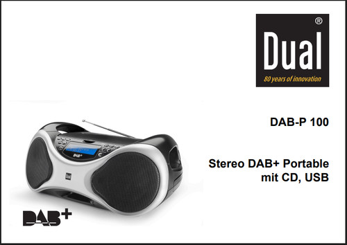 Dual dab 100 - dab-p,