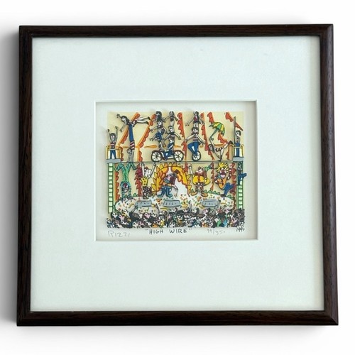 James rizzi high wire 1990 - 3d,