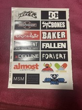 14 Skateboard Sticker Von Monster Skateboard Magazin