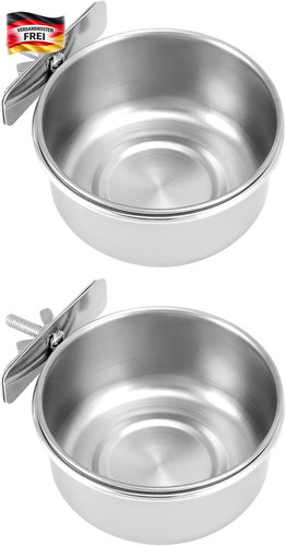 Edelstahl futternapf set für - edelstahl,