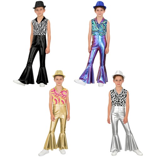 Jungen disco outfit pailletten - disco-outfit,