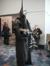 Herr der Ringe Cosplay Larp Mittelalter Nazgul Hexenkönig Kostüm Weihnachtsge...