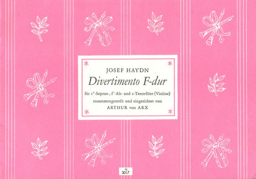 Haydn divertimento dur für - divertimento,