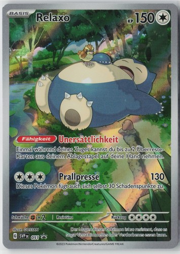 Pokemon relaxo 051 - pokemon, svp