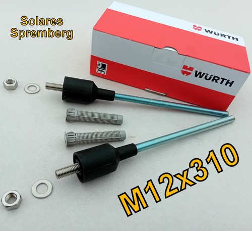 M12x310 dübel - 4x,