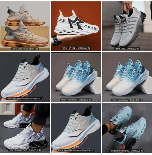 Damen und herren sneakers mit - und,