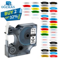 Dymo D1 Label Tape 45013 Black