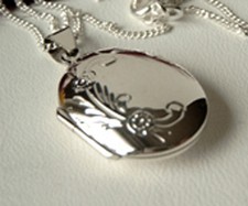 925 ECHT SILBER *** Medaillon