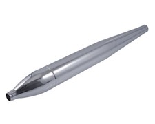 Auspuff STANDARD 70x32mm ZÜNDAPP Mofa Moped 50 ccm 2Takt AC Auspuff Chrom