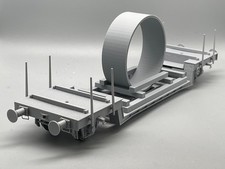 DB Tiefladewagen Uis. Beladen